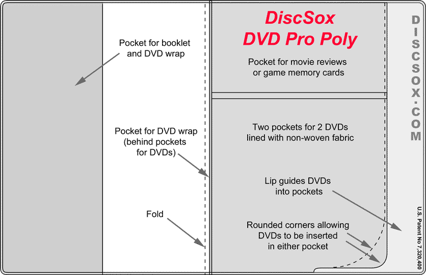 DVD Pro Storage Sleeve